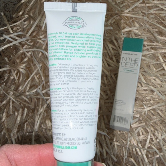 Formula 10.0.6 In the deep nourishing, retinol serum - Picture 2 of 2